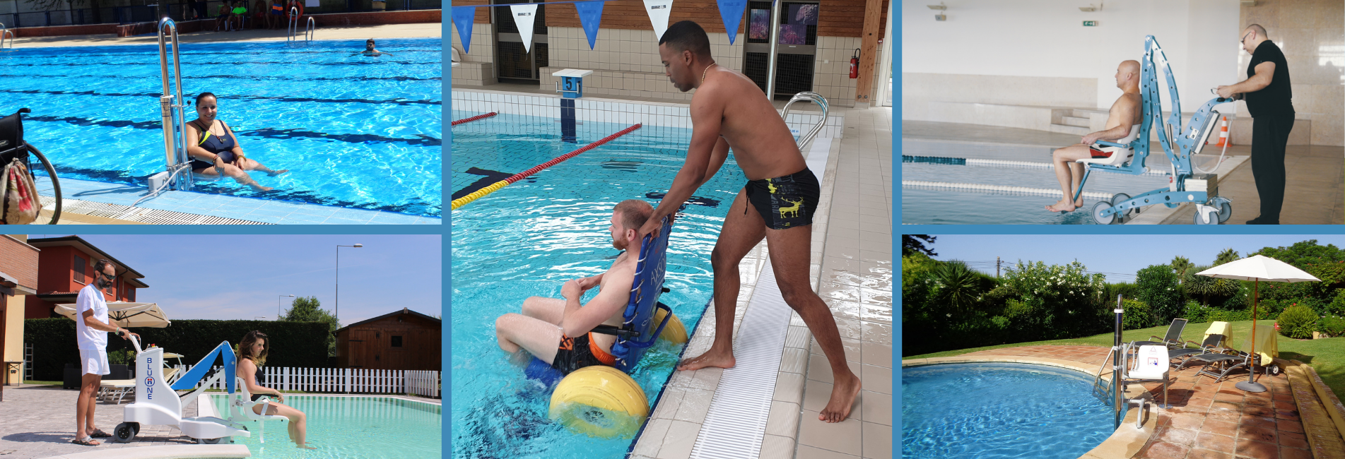 AXSOL expert handicap et spécialiste de l’accessibilité des piscines, balnéothérapies et plages.